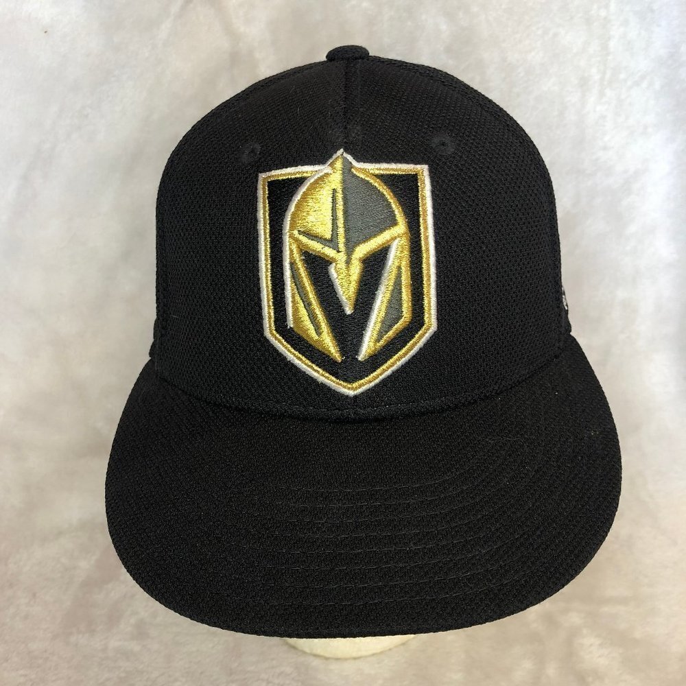 Adidas NHL Las Vegas Golden Knights Fitted Baseball Hat Cap Size Sm/Med